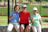 Carrie, Susan And Irma With The Pink Ball